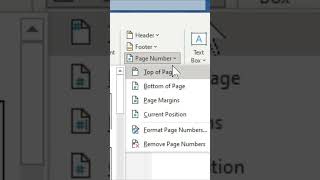 How to INSERT Page Numbers in Microsoft Word [upl. by Harolda803]