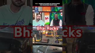 India vs Pak media Machmach youtubeshorts viralvideo cricket funny [upl. by Gnuhn]