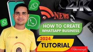 How to Use WhatsApp Business Account  business account kaise banaye  create catalog in whatsapp [upl. by Xenophon603]