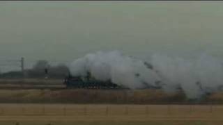 A1 Tornado No 60163 Peppercorn Pioneer North of Darlington on the ECML Saturday 31 Jan 2009 [upl. by Nemra492]