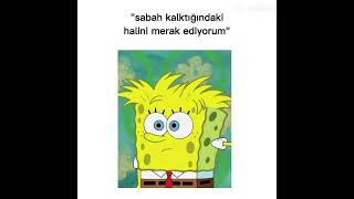 Saç düzleştirme spongebob [upl. by Geibel]