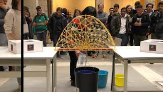 CONCURSO SPAGHETTI BRIDGE 2019 en UAH  Concurso Puente de Espaguetis Real Poly Bridge 😀 [upl. by Vincelette]