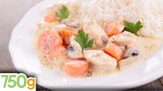 Recette de la blanquette de veau  750g [upl. by Suirred]