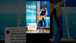 I tried the quotGang Torture Dancequot from Jojos Bizarre Adventure tanjem jojosbizzareadventure [upl. by Nazay778]