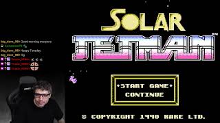 Solar Jetman  Casual Playthrough [upl. by Hennie210]