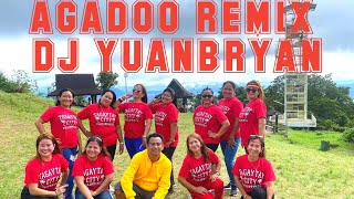 AGADOO REMIX DJ YUANBRYAN REMIX DANCE WORKOUT ZUMBA SILANGANG MAYAO LADIES [upl. by Annatnom928]