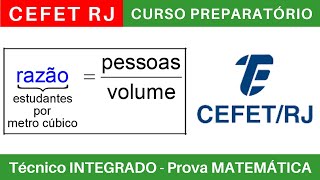 CEFET RJ 🔵 Curso Preparatório 202425 de MATEMÁTICA CEFETRJ Técnico Integrado ao Médio BoraIF [upl. by Merrielle]