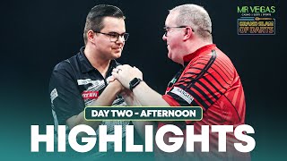 FIRST PLAYERS THROUGH Day Two Afternoon Highlights  2024 Grand Slam of Darts [upl. by Llenrag37]