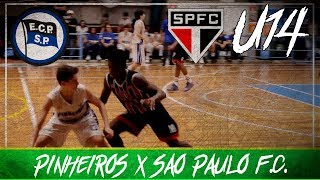 Campeonato Paulista de Basquete U14  PINHEIROS X SÃO PAULO FC [upl. by Ettennig730]