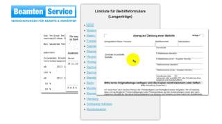 Beihilfe beantragen  Anleitung  BeamtenServicecom [upl. by Roderica]