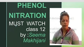 PHENOL Nitration [upl. by Ahsiugal892]