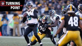 Bortles Silences the Doubters With Upset Win Over Steelers AFC Divisional  NFL Turning Point [upl. by Eisdnyl]