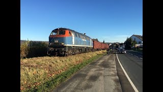 Sanierung der exVEV  Teil 1 Freischnitt und Probezug [upl. by Fredenburg]