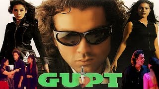 BOBBY DEOL Full Movie  All Time Hit Gupt Movie Songs  Manisha Kajol  90s Hits Hindi Songs [upl. by Tarrance]