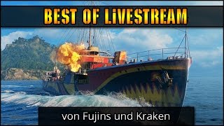 Best of Livestream  WoWs  Fujin und der Kraken  deutsch  gameplay [upl. by Eastman586]