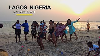 Lagos Beach Nigeria Christmas Day [upl. by Oderfliw]