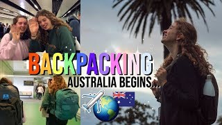 Backpacking Round 2 Surviving a 33hour Journey amp the Australian East Coast Adventure Begins 🌎 [upl. by Peadar857]