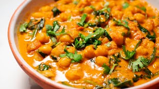 Chickpea Spinach Curry [upl. by Liryc]