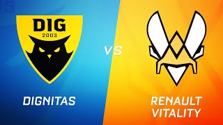 Dignitas vs Renault Vitality  RLCS Season 9  Regional Championship [upl. by Aivan]