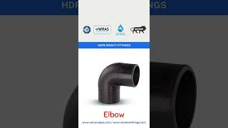 HDPE Spigot Elbow manufactured by Rainson Pipe Industries Pvt Ltd spigot [upl. by Broida]