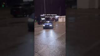 bmw  pioggia  🌪️😊 bimmer carguy ragazza funny [upl. by Yde]