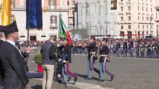 Giuramento 237° corso Scuola militare quotNunziatellaquot comandante chiama a sé la Bandiera dIstituto [upl. by Joung766]