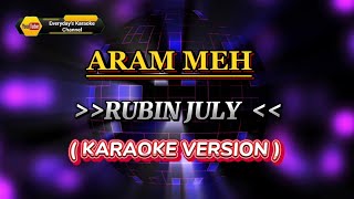 ARAM MEH  Robin July  Karaoke Version [upl. by Sucramel]