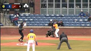 Baseball vs Erskine 020421 Highlights [upl. by Novehs]