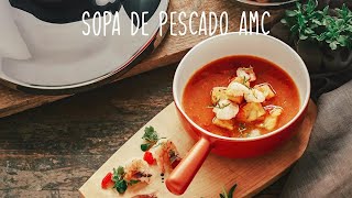 Sopa de pescado con Tapa Rápida AMC [upl. by Alfy]