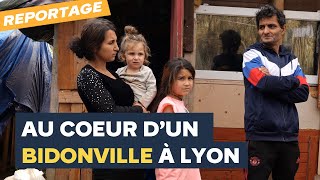 Mal logement  reportage dans lun des 439 bidonvilles de France [upl. by Cristobal]