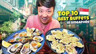 Top 10 BEST All You Can Eat Buffets in Singapore [upl. by Deerdre432]