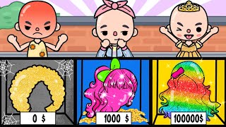 Which Hair is Most Beautiful  Toca Life Story  Toca Boca [upl. by Bolitho]