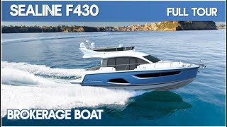 Sealine F430 I Full Walkthrough [upl. by Ynattir]