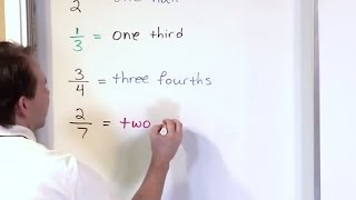 Lesson 2  Writing Fractions As Words  5th Grade Math [upl. by Enilekaj624]