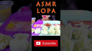 ASMR EATING CHICKEN MOMOS DUMPLING EATING MUKBANG NO TALKING EATING SOUNDS [upl. by Dalila]