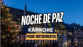 Noche de PazKaraoke Tono Bajo Pista instrumental con Letra [upl. by Fi]