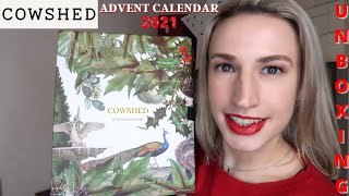 COWSHED ADVENT CALENDAR 2021 UNBOXING [upl. by Ainavi96]