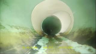 VivaxMetrotech D34HD Camera Demonstration Lined 4 inch pipe into 4 inch green 180 inspection [upl. by Ennovahc]