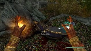 SKYRIM  Blood Harvest Location Guide Discerning The Transmundane [upl. by Suoirtemed]