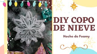 DIY COPO DE NIEVE ❄️🎄 [upl. by Garwood478]