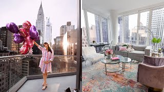 JawDropping NYC Apartment Tour in Manhattan [upl. by Ttegdirb410]