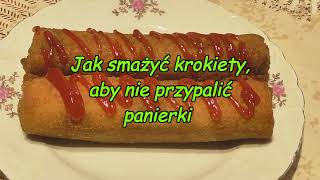 Jak smażyć krokiety aby nie przypalić panierki [upl. by Kolnos86]