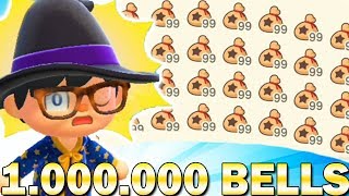 Make 1000000 Bells With This Super Easy Guide In Animal Crossing New Horizons [upl. by Occor]