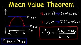 Mean Value Theorem [upl. by Adnaerb88]