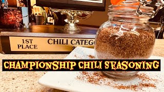 Championship Chili Seasoning Blend [upl. by Labotsirhc]