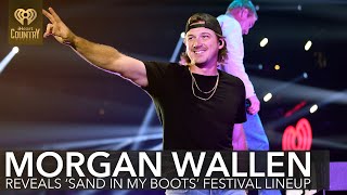 Morgan Wallen Reveals Unexpected Sand In My Boots Festival Lineup  Fast Facts [upl. by Ahtnama]