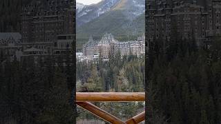 Exploring World Famous Fairmont Banff Springs Hotel ❤️ shorts travel [upl. by Teresa]