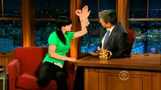 Pauley Perrette on the Late Late Show with Craig Ferguson [upl. by Deppy]