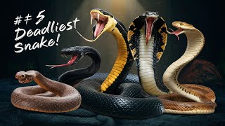 Ranking All 5 Snake Species From Least Deadly To Deadliest  Wildlife Side [upl. by Naik]