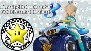 Mario Kart 8 Acceleration Tiers Learn to MAXIMIZE Stats Pro Tips Ep 3 [upl. by Alic]